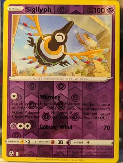 Sigilyph Reverse Holo 75