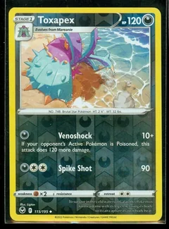 Toxapex Reverse Holo 115