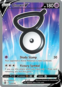 Unown V 176