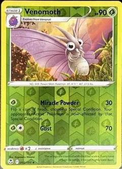 Venomoth Reverse Holo 2