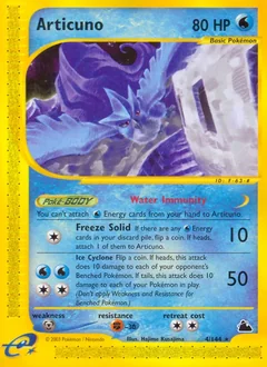 Articuno Reverse Holo 4
