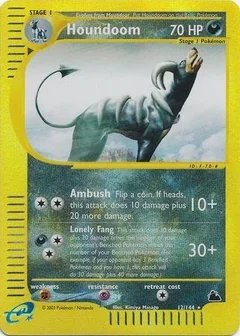 Houndoom Reverse Holo 12