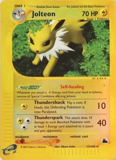 Jolteon Reverse Holo 13