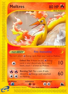 Moltres Reverse Holo 21