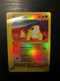 Sandshrew Reverse Holo 92