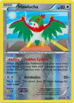 Hawlucha Reverse Holo 97