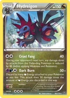 Hydreigon Holo 86