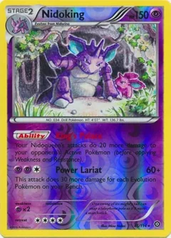 Nidoking Reverse Holo 45
