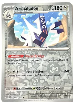 Archaludon Reverse Holo 107