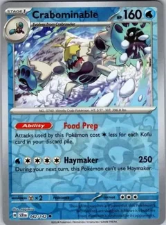 Crabominable Reverse Holo 42
