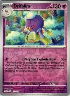 Drifblim Reverse Holo 61