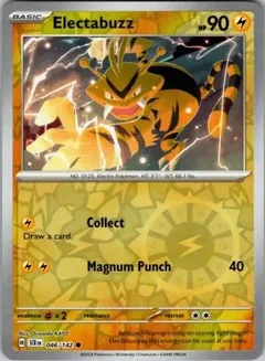 Electabuzz Reverse Holo 46