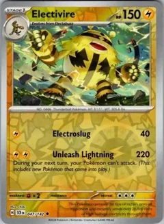 Electivire Reverse Holo 47