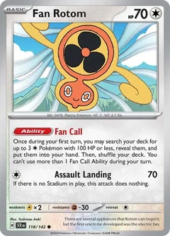Fan Rotom 118