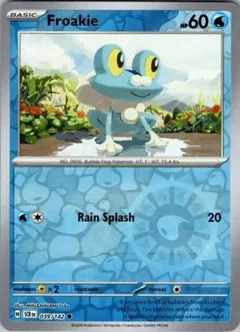 Froakie Reverse Holo 39