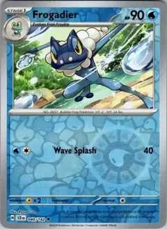 Frogadier Reverse Holo 40