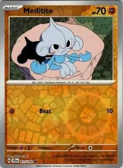 Meditite Reverse Holo 77