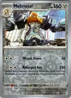 Melmetal Reverse Holo 104