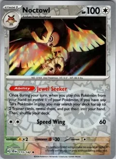 Noctowl Reverse Holo 115