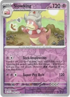 Slowking Reverse Holo 58