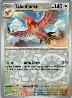 Talonflame Reverse Holo 123