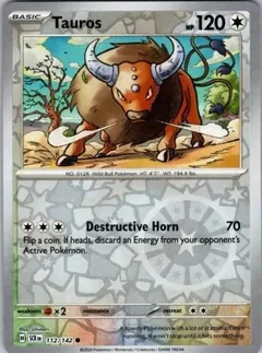 Tauros Reverse Holo 112