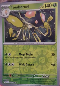 Toedscruel Reverse Holo 18