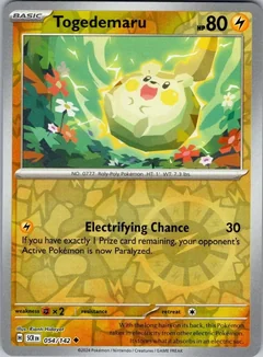 Togedemaru Reverse Holo 54