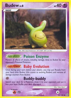 Budew Reverse Holo 33
