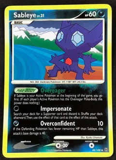 Sableye Reverse Holo 48