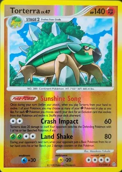 Torterra Reverse Holo 11