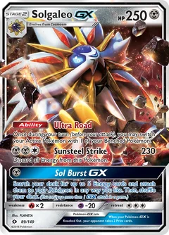 Solgaleo Gx 89