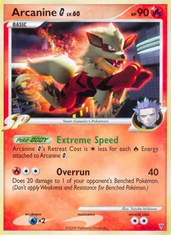 Arcanine G Reverse Holo 15