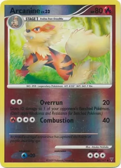 Arcanine Reverse Holo 50