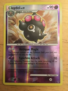 Claydol Reverse Holo 22