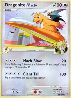 Dragonite Fb Reverse Holo 56