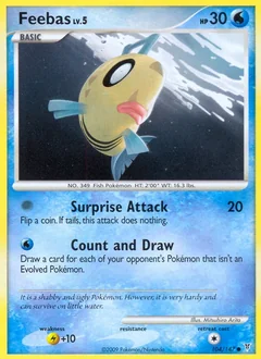 Feebas Reverse Holo 104