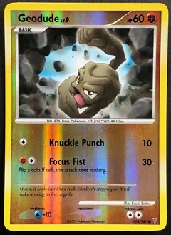Geodude Reverse Holo 105