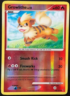 Growlithe Reverse Holo 108