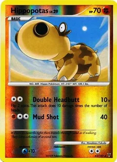 Hippopotas Reverse Holo 61