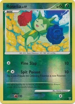 Roselia Reverse Holo 123
