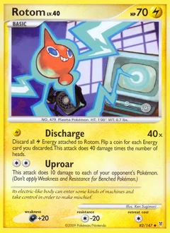 Rotom Reverse Holo 82