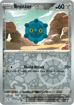 Bronzor Reverse Holo 126