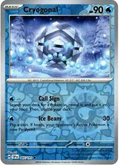 Cryogonal Reverse Holo 47
