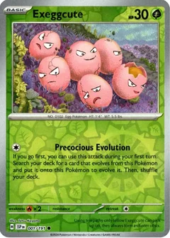 Exeggcute Reverse Holo 1