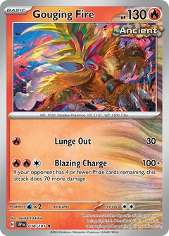 Gouging Fire Holo 38