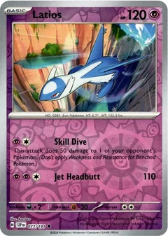 Latios Reverse Holo 77