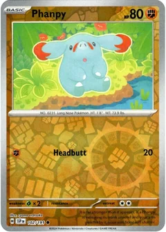 Phanpy Reverse Holo 102