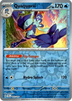 Quaquaval Reverse Holo 52