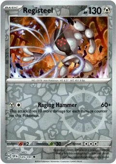 Registeel Reverse Holo 125